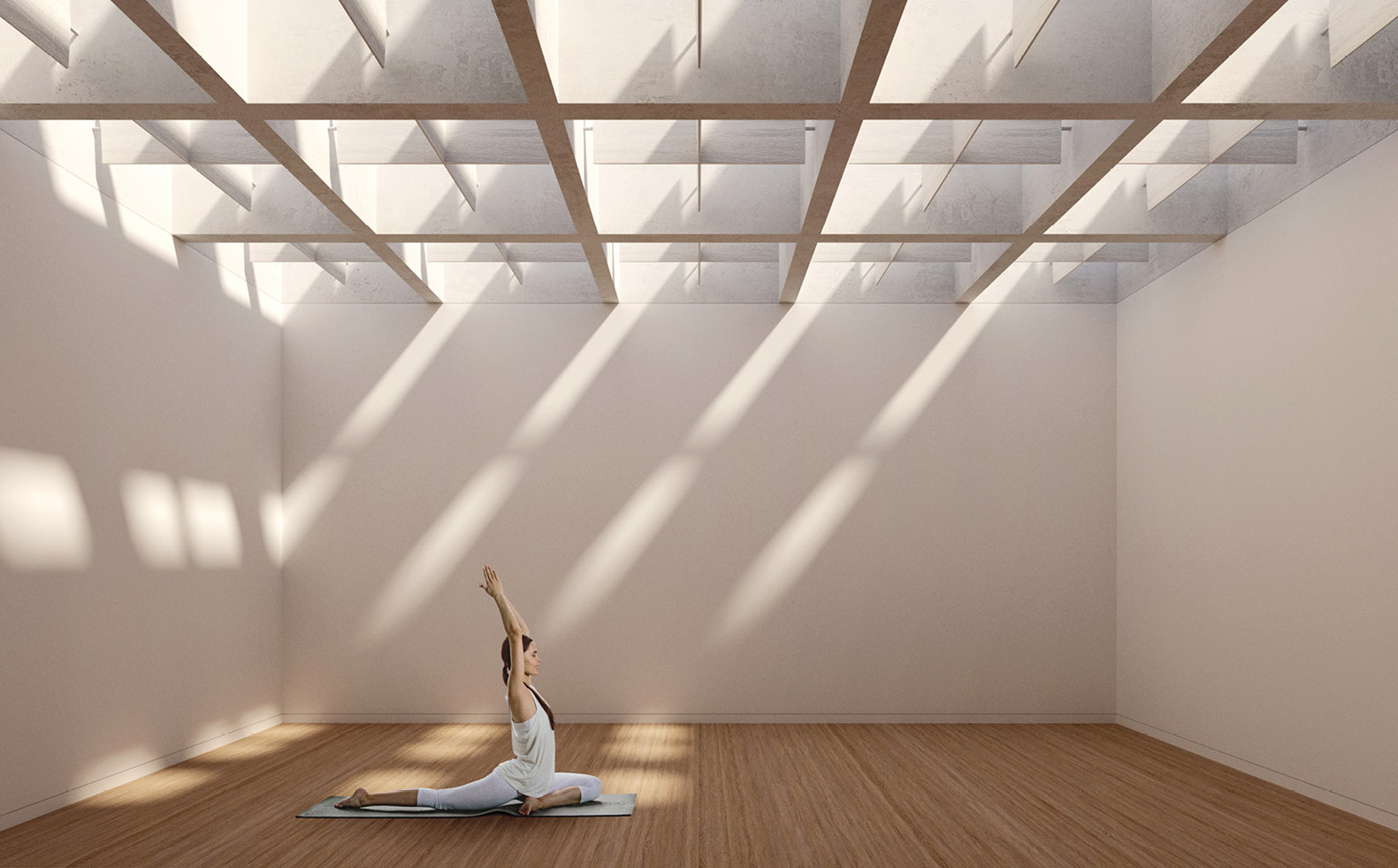 Repose: yoga studio interior | Jacob Bley Griffiths